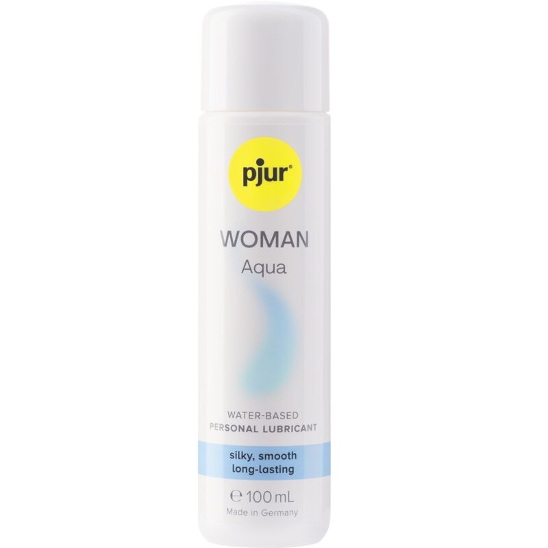 Pjur Woman Aqua : Lubrifiant à base d'eau doux pour une sensation soyeuse