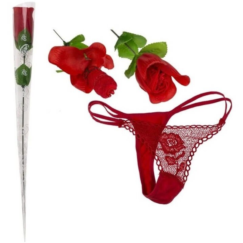 DIABLO PICANTE - ROSE TRANSFORMABLE EN STRING