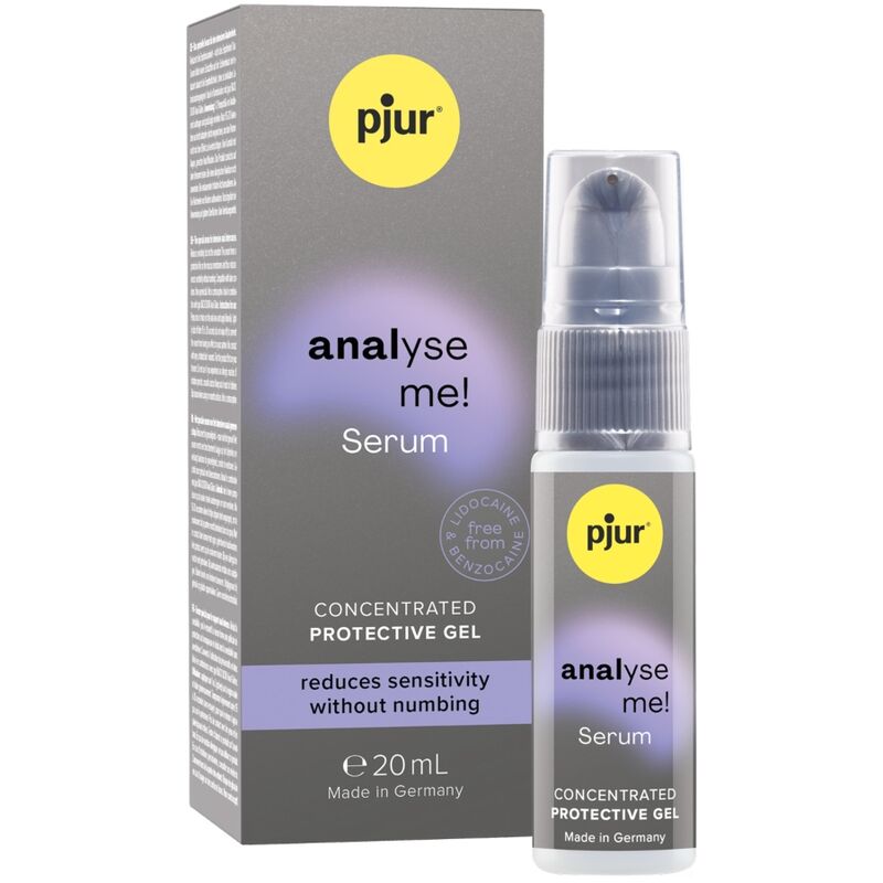 Sérum Confort Anal Pjur Analyze Me 20 ml - Douceur et Protection Maximales