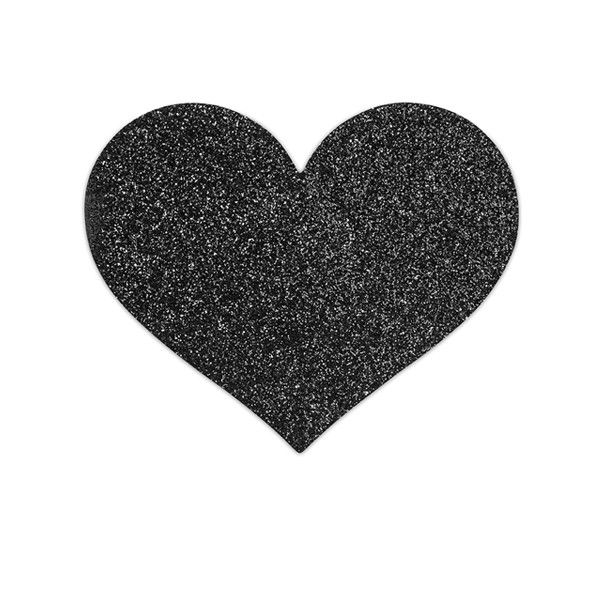 Bijoux Éblouissants FLASH : Coeur Noir pour une Séduction Assurée
