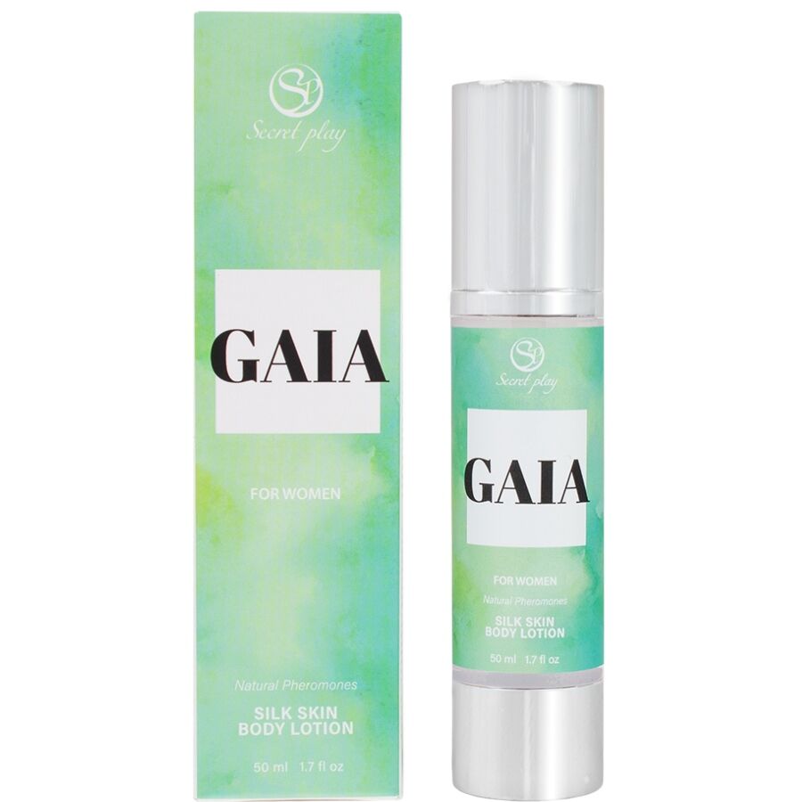 SECRETPLAY - GAIA LOTION POUR LA PEAU À LA SOIE POUR FEMMES 50 ML