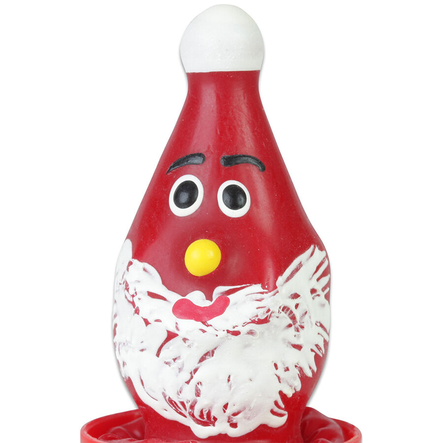 CONDOMERIE - PRÉSERVATIFS FANTAISIE PEINTS À LA MAIN SAINT-NICOLAS