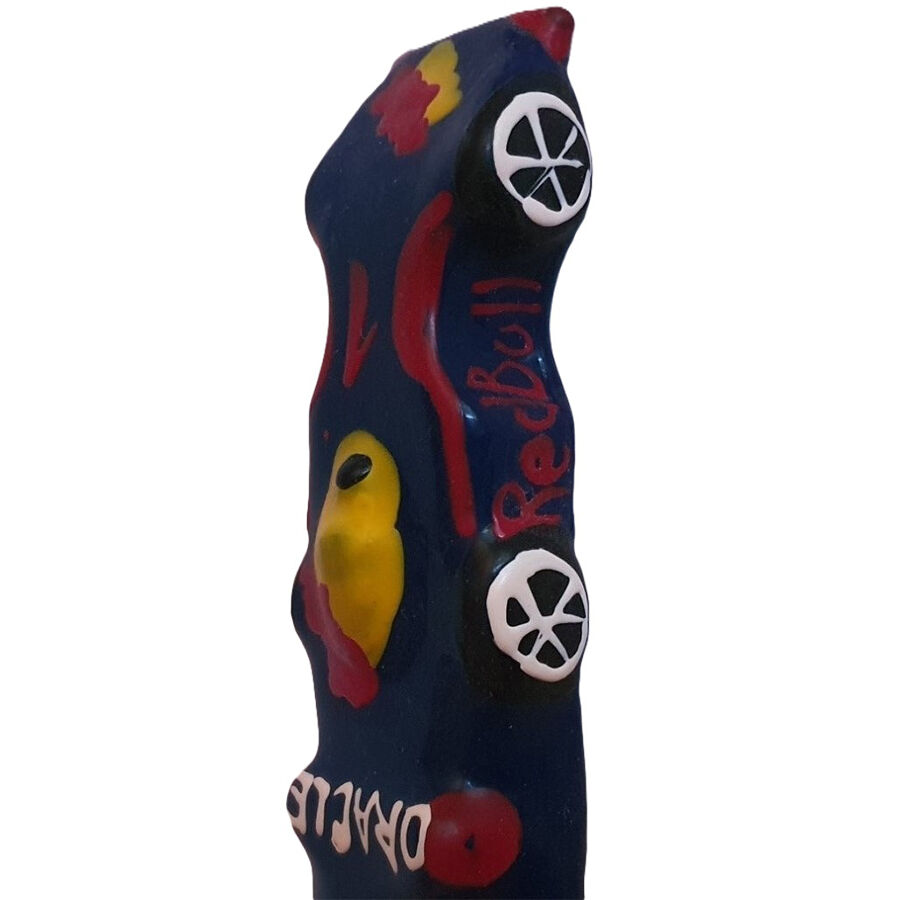 CONDOMERIE - PRÉSERVATIFS FANTAISIE PEINTS À LA MAIN F1 RED BULL XL