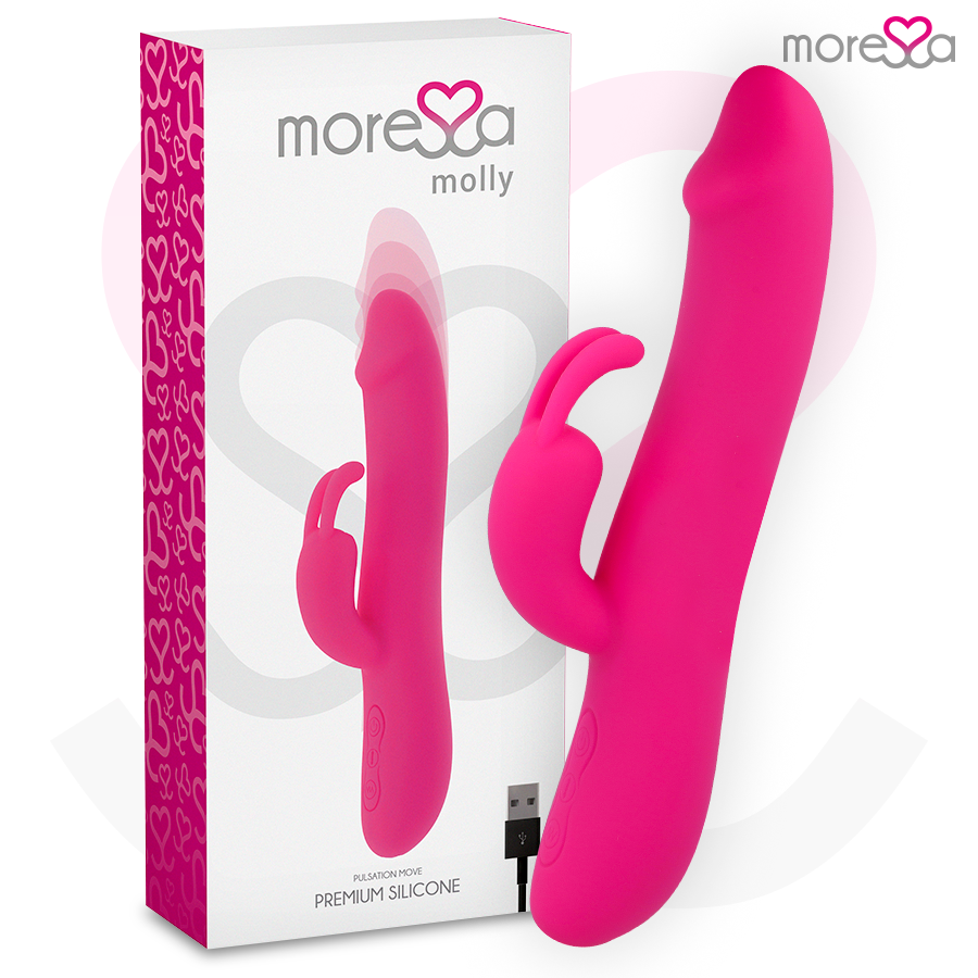 Molly : Vibrateur Lapin Rechargeable en Silicone Premium pour un Plaisir Intense