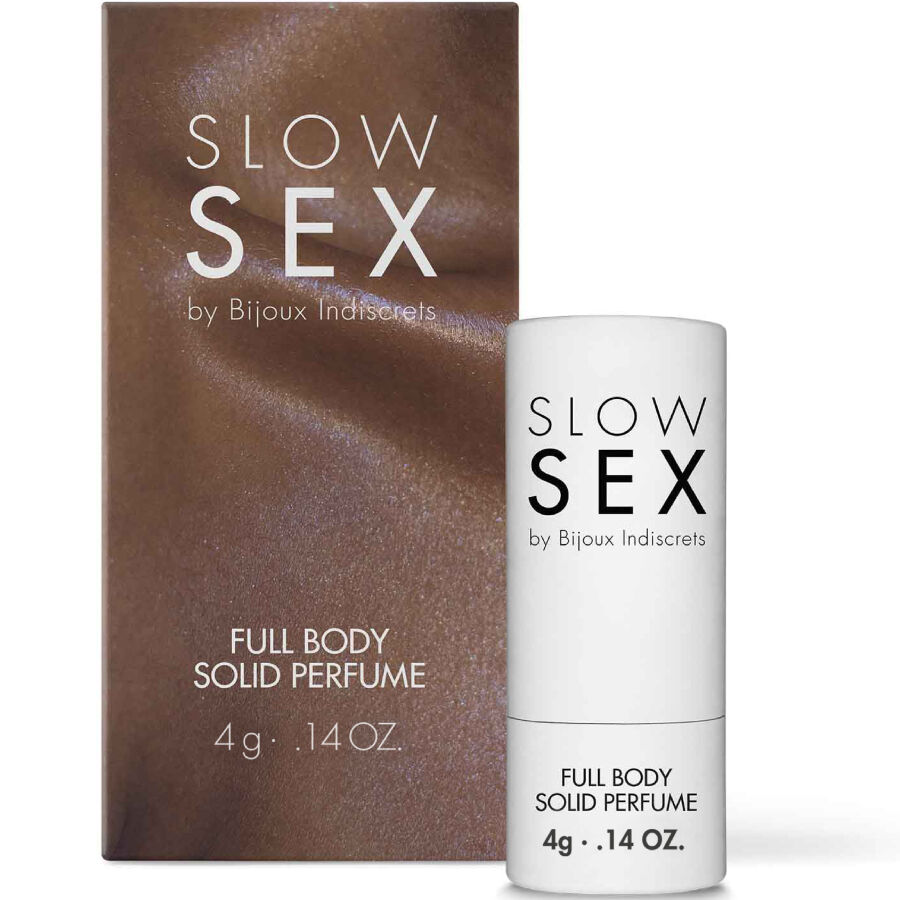 Parfum Corporel Solide SLOW SEX : Éveillez vos Sens et votre Émotion