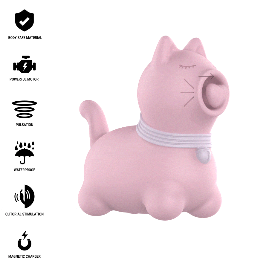 INTENSE - STIMULATEUR DE LANGUE EFFET PULSATION MARIE PINK