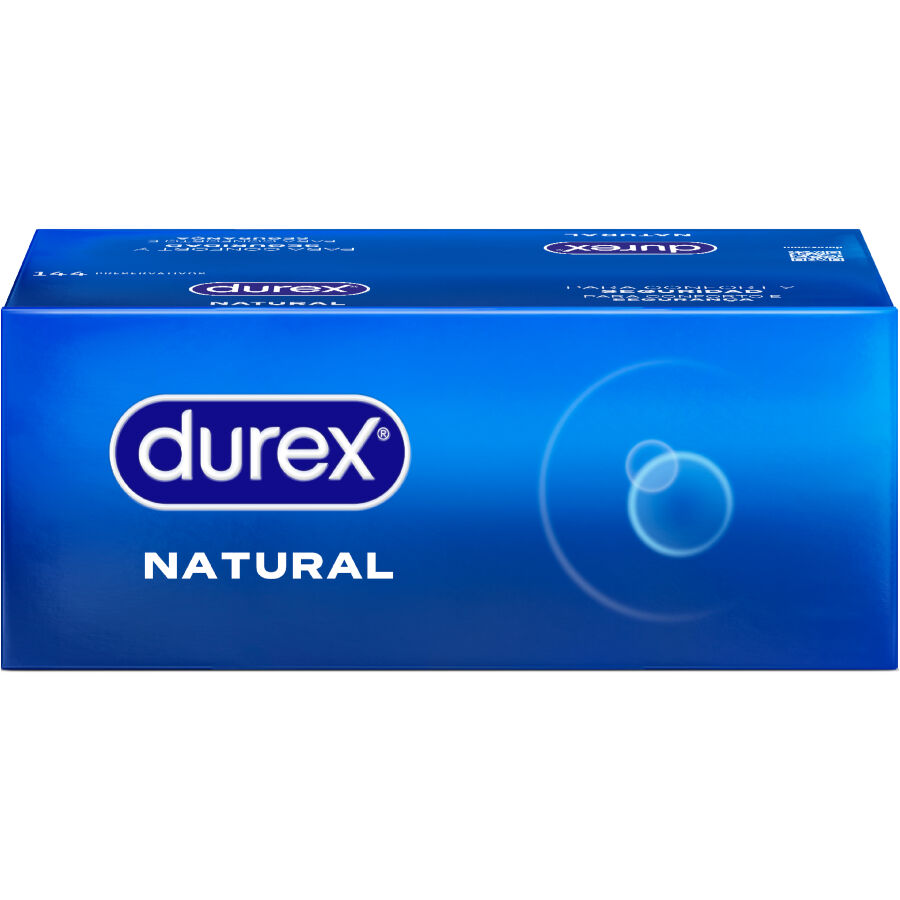 Préservatifs Durex Natural Comfort - Confort Optimal et Sensation Naturelle