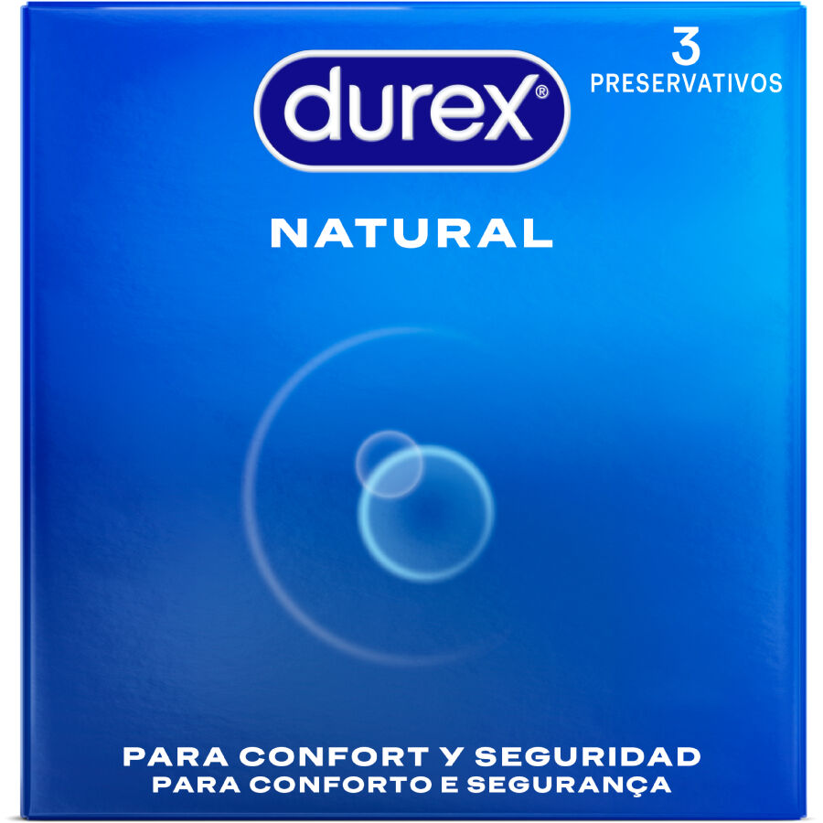 Préservatifs Durex Natural Comfort - Confort et Sensation Naturelle