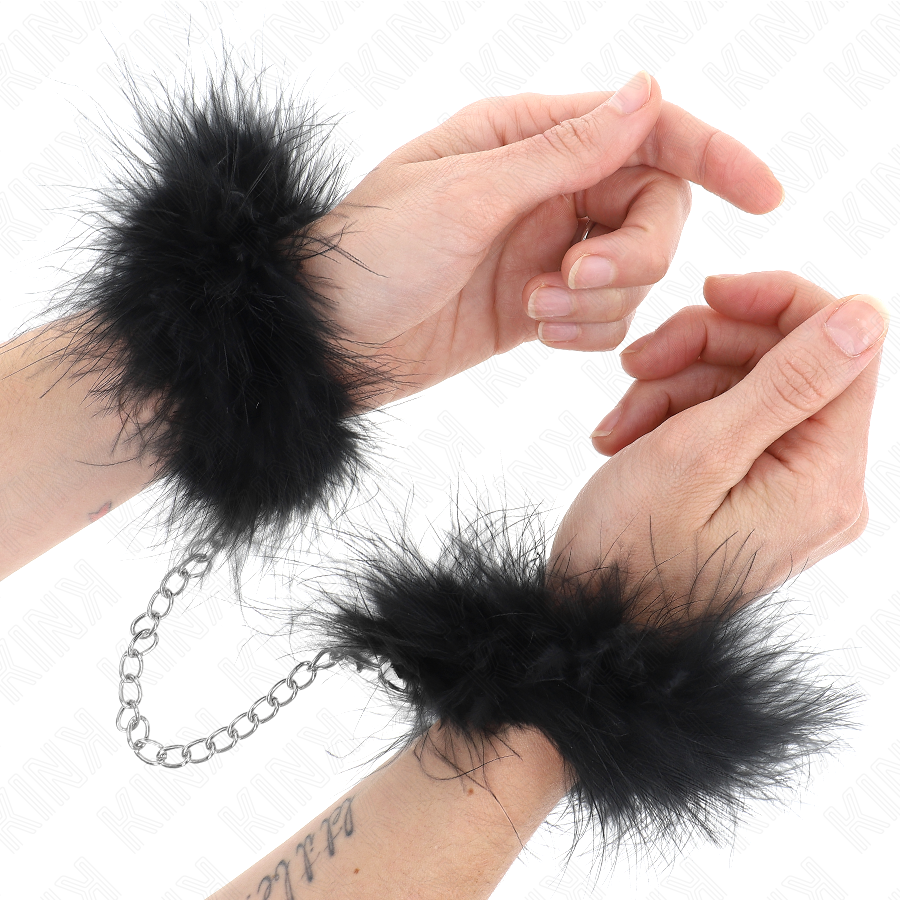 KINK - MANCHETTES MINI PLUME