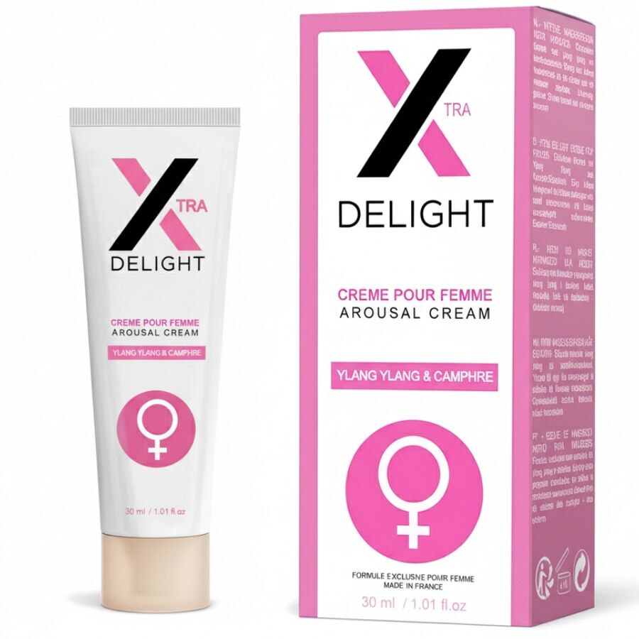 Crème d'Excitation X Delight : Stimulez Votre Clitoris avec Élégance