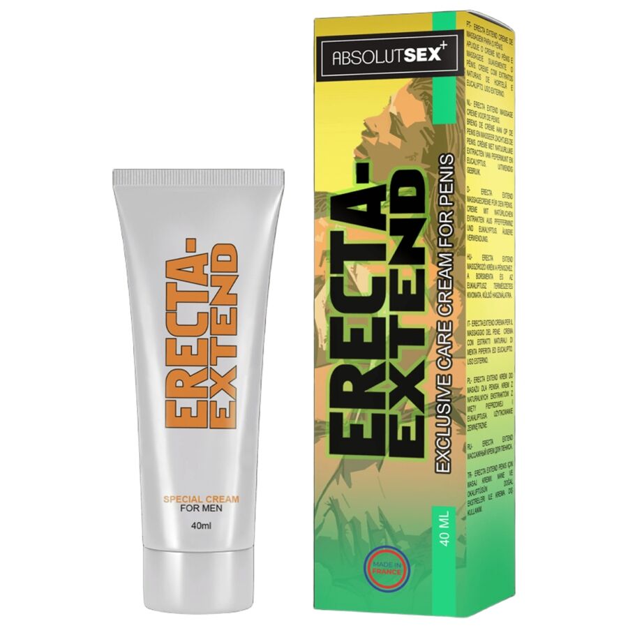 Crème Retardante ERECTA EXTEND RUF - Prolongez vos Moments de Plaisir 40ml