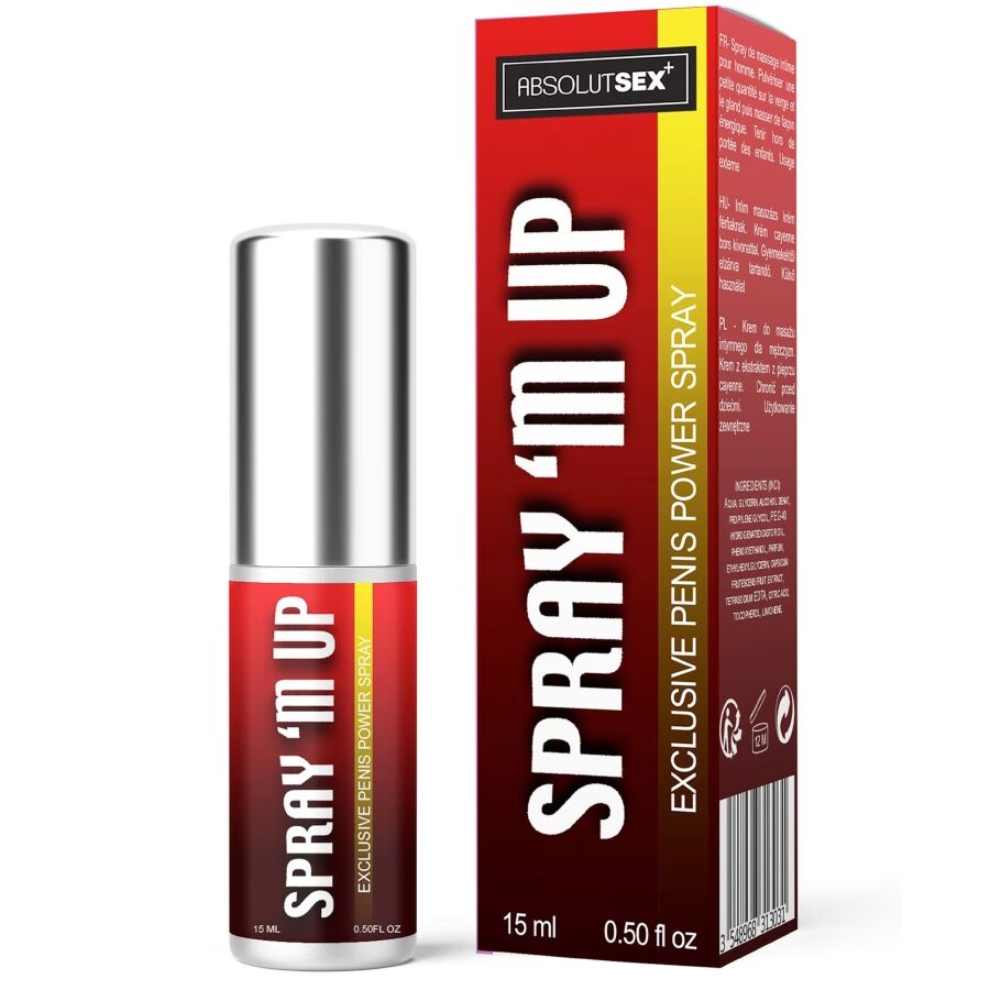 Spray Lavetra 'M Up 15 ml – Érection rapide et fermeté assurée