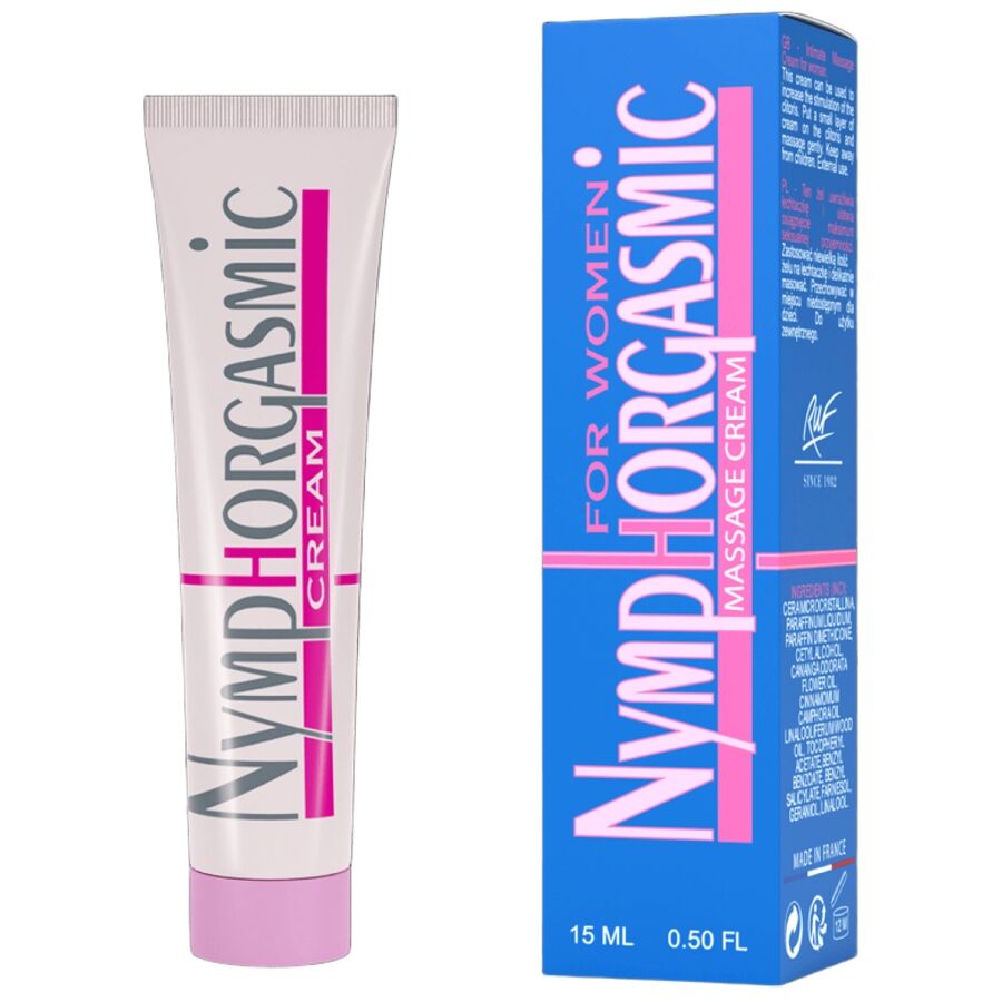 Crème Nymphorgasmique 15ml - Éveillez vos Sensations Intimes