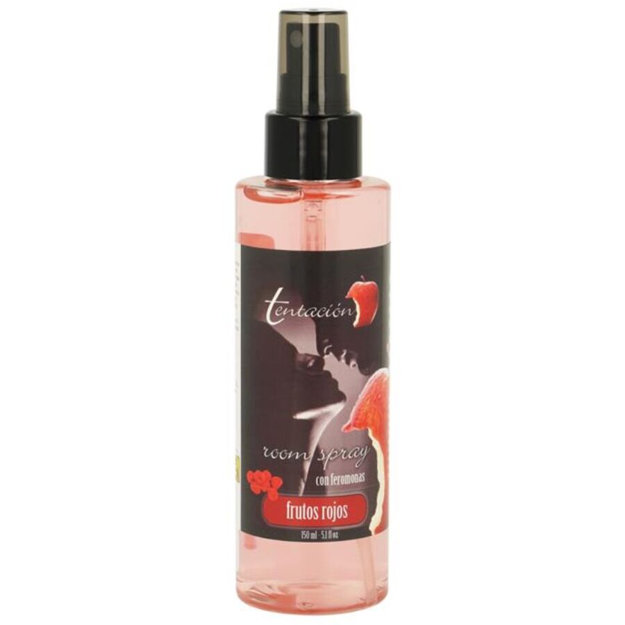 TENTACION - Spray Ambiance Fruits Rouges aux Phéromones pour Sensualité