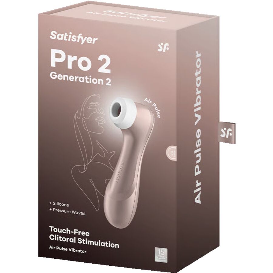 Satisfyer Pro 2 : Vibreur à Pulsations d'Air pour Plaisir Intense