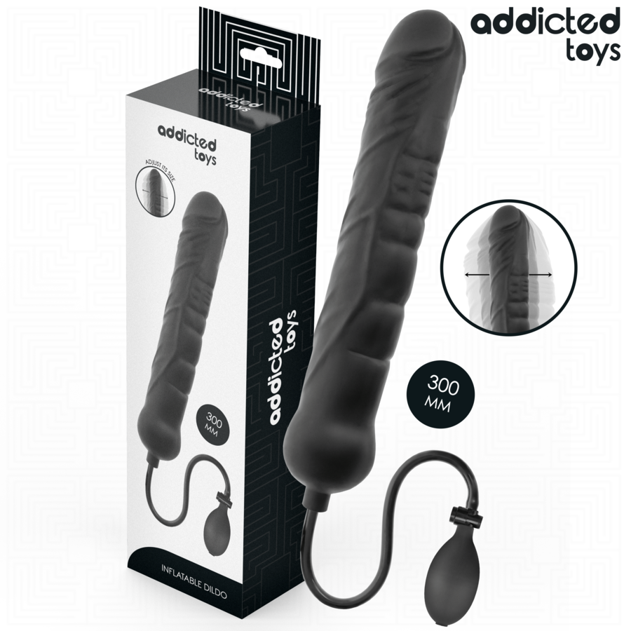 ADDICTED TOYS - DILDO INFLABLE XL MODELO 3