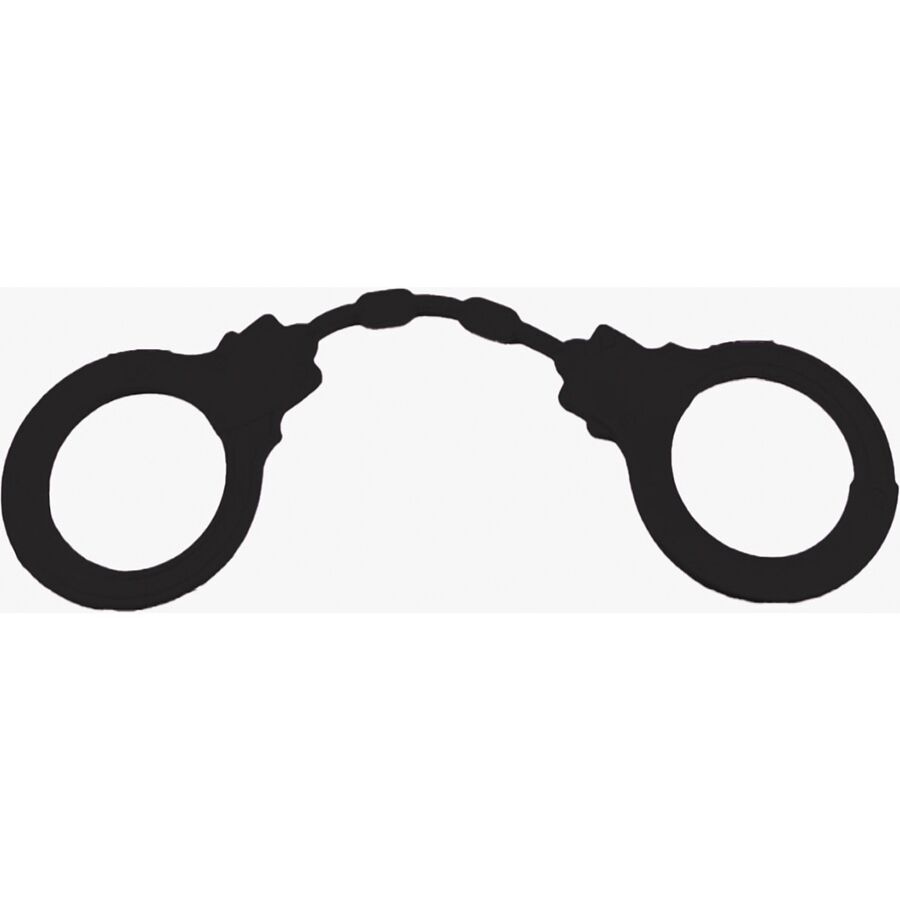 DIABLO PICANTE - MENOTTES EN SILICONE NOIRES