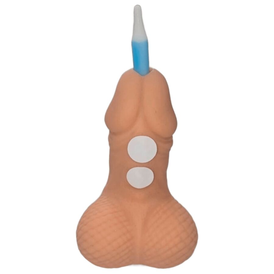 DIABLO PICANTE - BOUGIE CHIFFRE D'ANNIVERSAIRE EN FORME DE PÉNIS