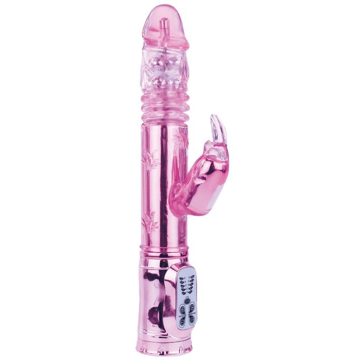 Vibromasseur Lapin Palpitant Rose : Stimulation Intense et Personnalisée