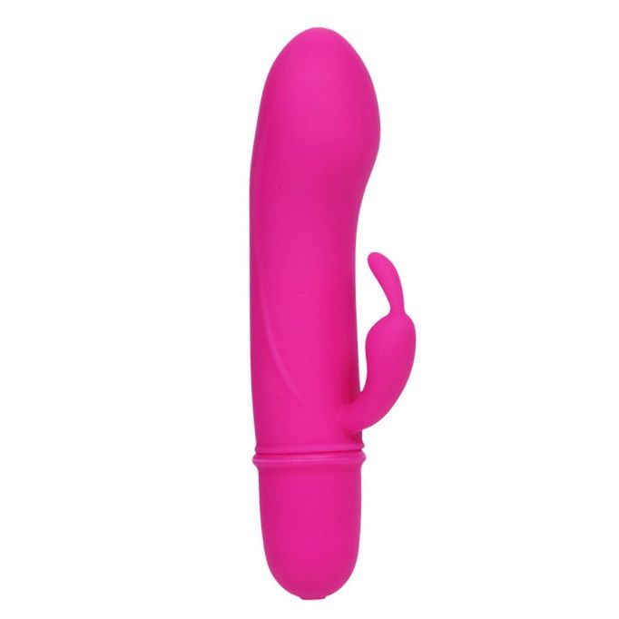 Vibromasseur Mini César avec Lapin - Stimulation Clitoridienne Élégante
