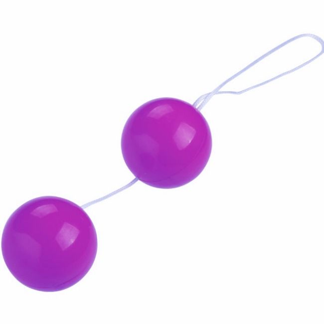 Boules Chinoises Twins Lilas - Stimulation et Renforcement Pélvien Unisexe