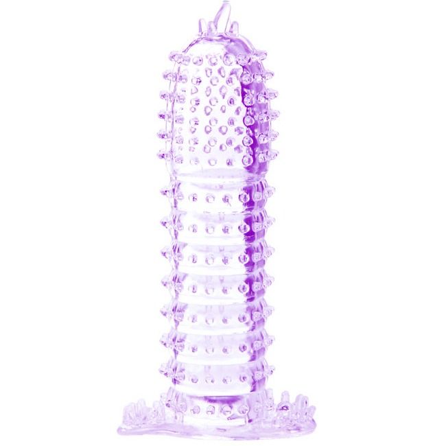 Gaine Pénienne Stimulante Violet 14 cm pour Plaisir Intense