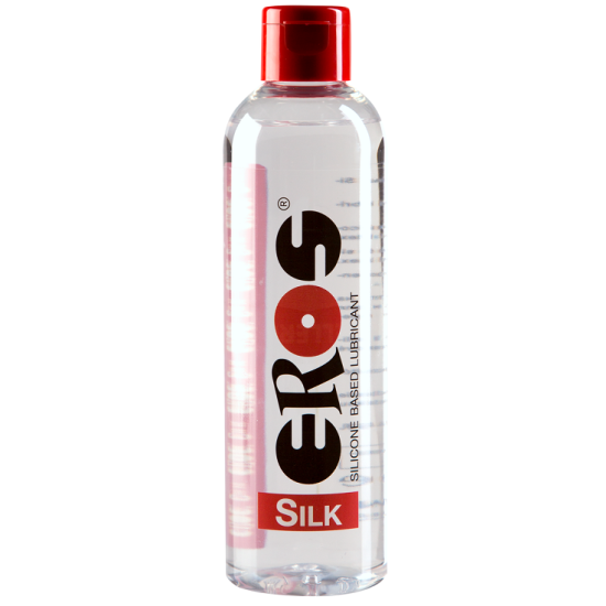 EROS Silk - Lubrifiant Silicone Médical 100 ml pour des Sensations Intenses
