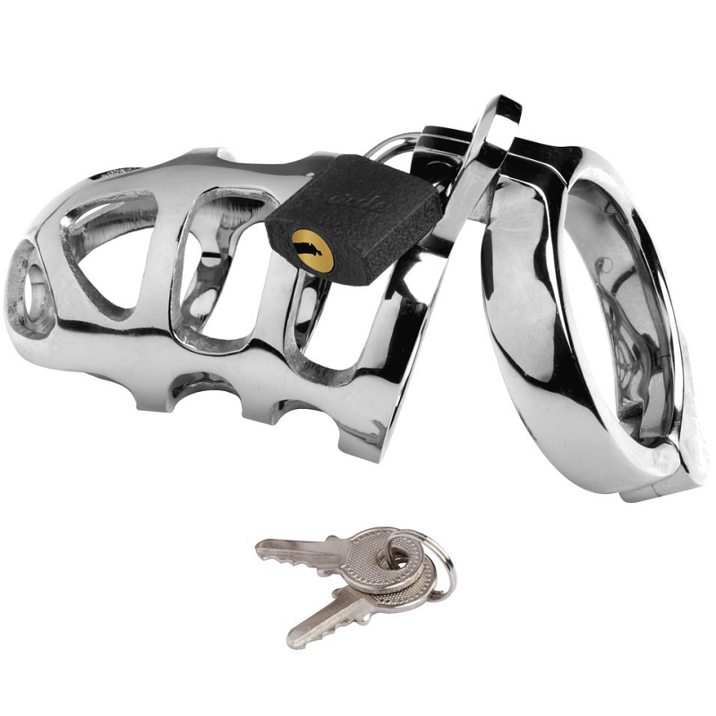 Cage de chasteté en métal - Contrôle ultime et confort élégant