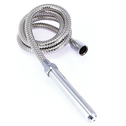 Douche Intime Métal Hard 1.5m - Hygiène et Stimulation Assurée