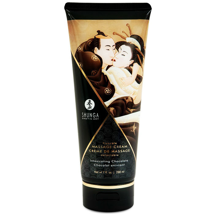 Crème de Massage Chocolat Shunga 200 ml : Éveillez vos Sens