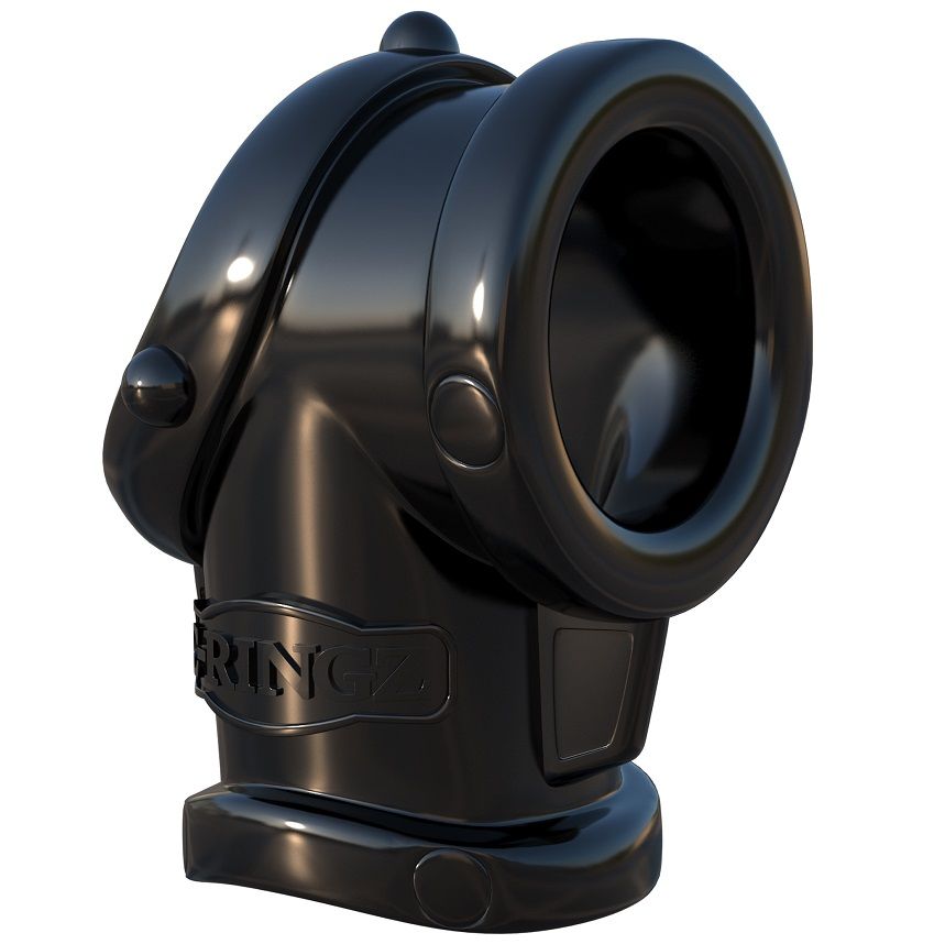 Anneau de Soutien Cock Pipe avec Ball Stretcher pour Érections Puissantes