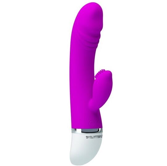 Vibromasseur Ergonomique Flirtation David avec Double Stimulation