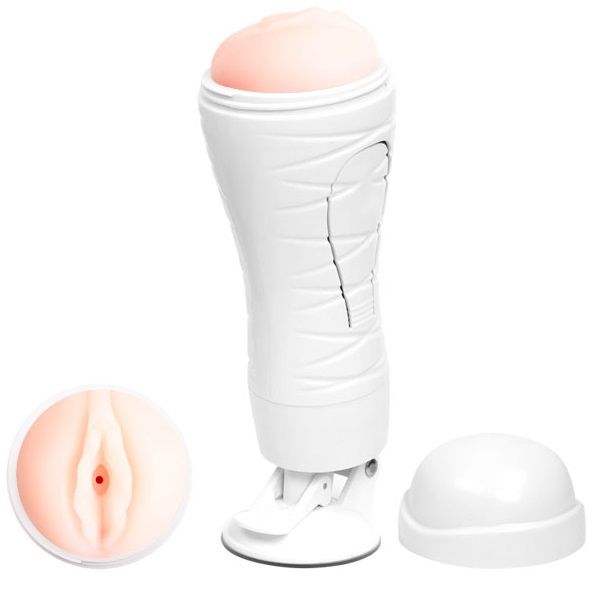 Crazy Bull Flora - Masturbateur Vagin Rechargeable avec 12 Vibrations