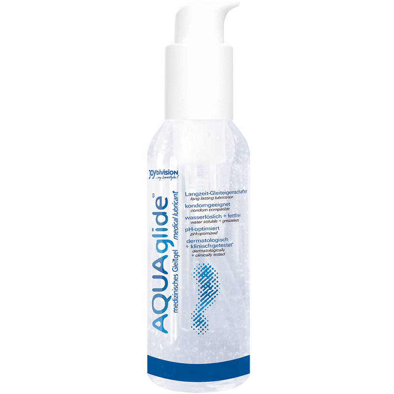 AQUAglide Lubrifiant à Base d'Eau 125 ml - Plaisir Sensuel et Polyvalent