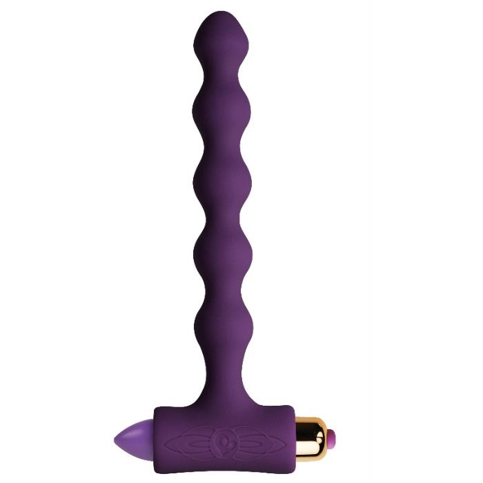 Plug Anal Vibrant avec Perles - Plaisir Doux et Sensations Intenses