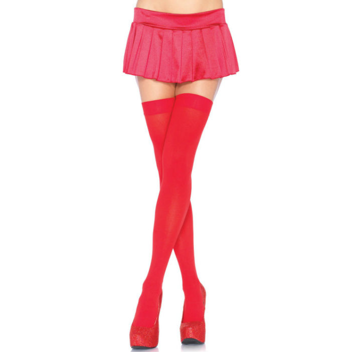 Cuissardes en Nylon Rouge Sexy - Élégance et Confort Assurés