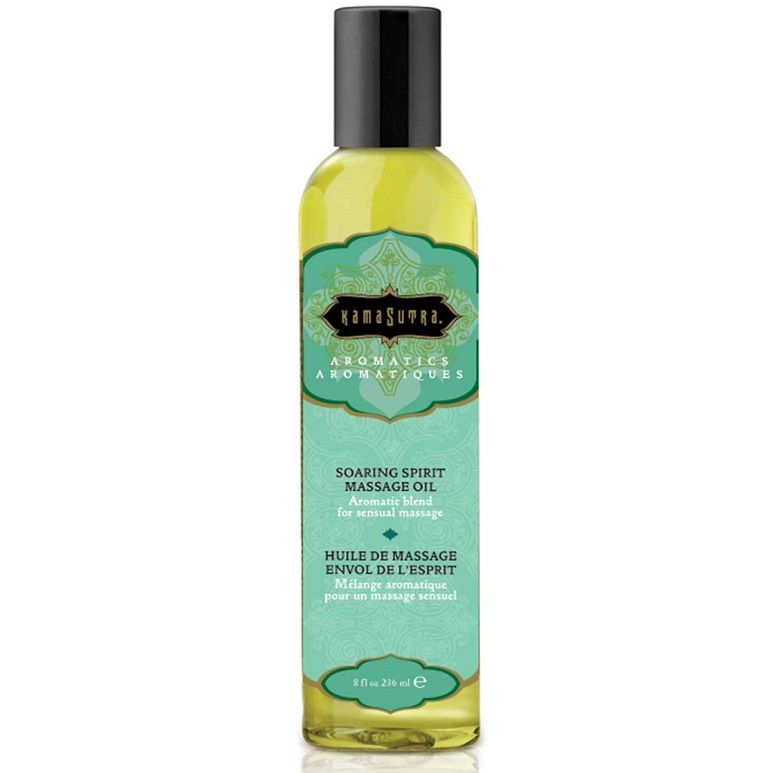 Huile de Massage Kamasutra Esprit Volant 236ml - Relaxation et Bien-être