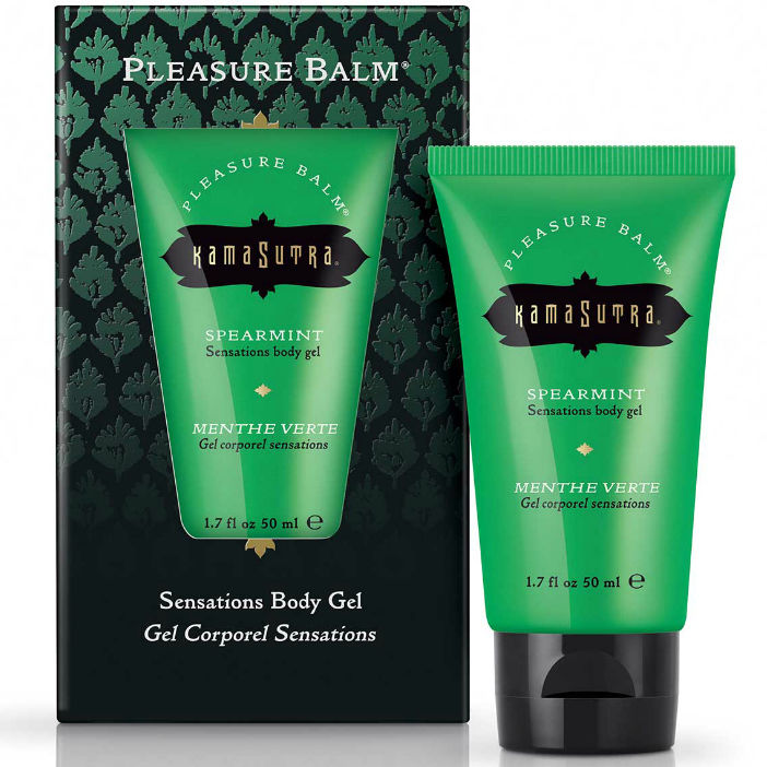 Baume Plaisir Stimulant à la Menthe KAMASUTRA - Sensations Rafraîchissantes 50ml