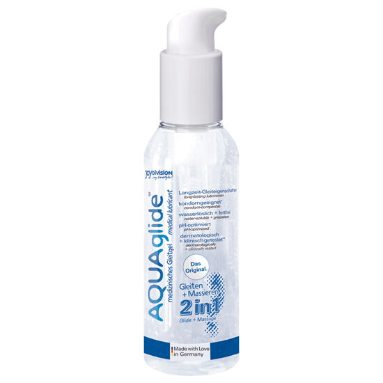 JOYDIVISION AQUAGLIDE - Lubrifiant & Gel de Massage 2 en 1 125ml