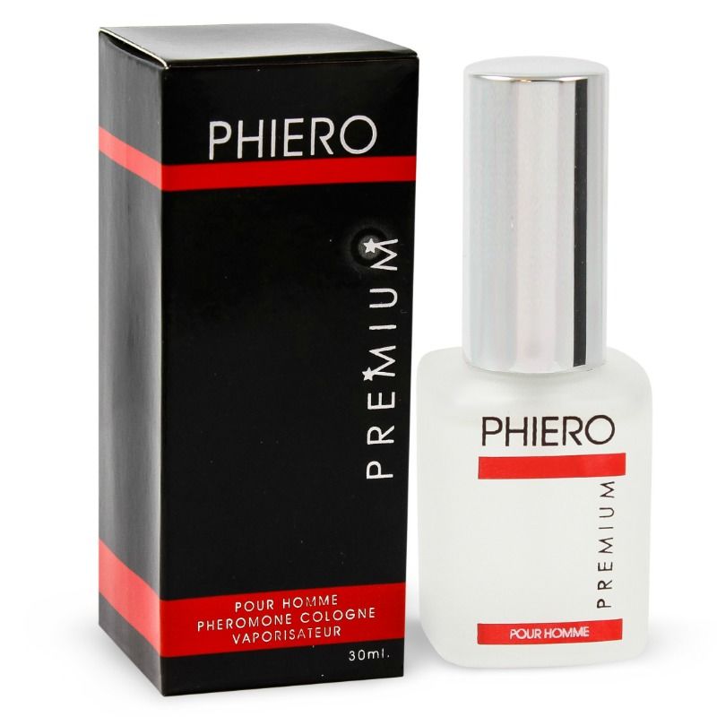 Phiero Premium - Parfum aux Phéromones pour Homme, Séduction Assurée