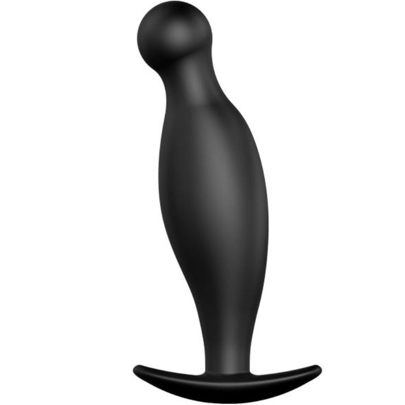 Plug Anal en Silicone Ergonomique Noir - Plaisir et Stimulation Intense
