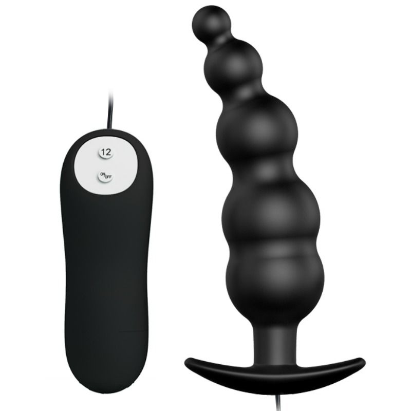 Plug Anal en Silicone avec 12 Modes de Vibration pour Plaisir Intense