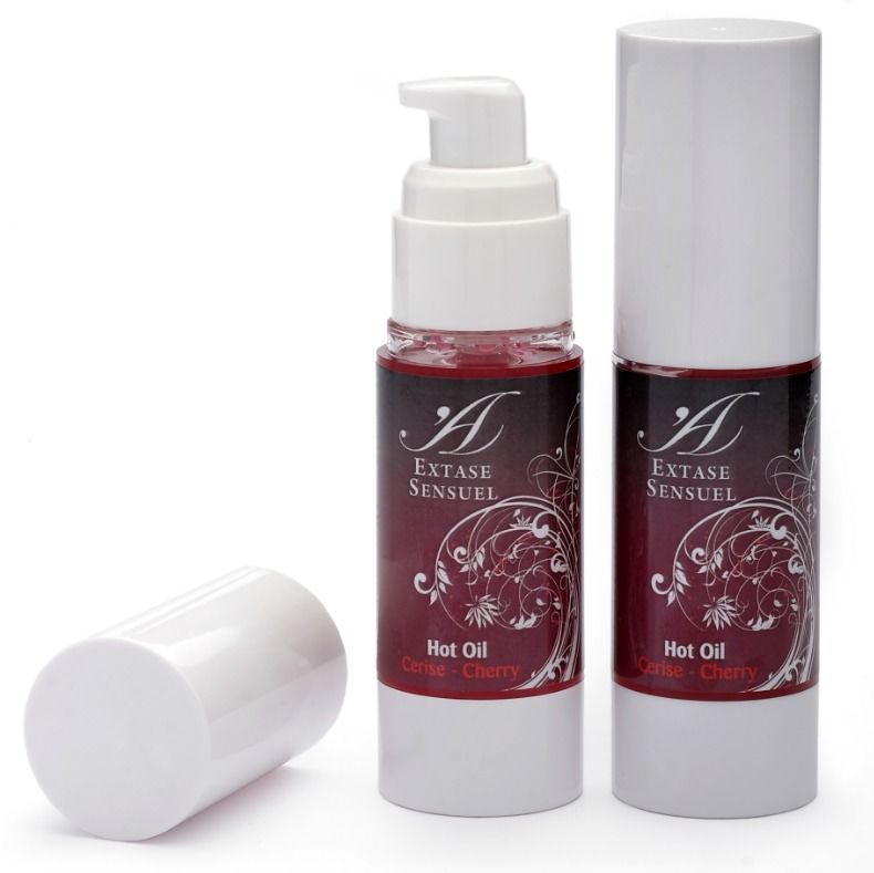 Huile Sensuelle Chaleur de Cerise 30 ml - Stimulez Vos Sensations Intimes