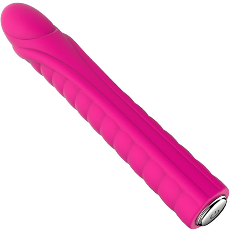 Dixie - Vibrateur Puissant en Silicone Rose pour des Sensations Intenses