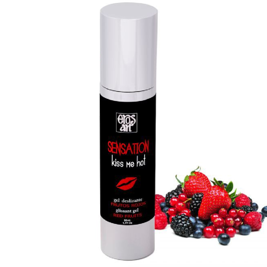 Lubrifiant Naturel Épicé Fruits Rouges 50ml - Sensation et Plaisir Intime