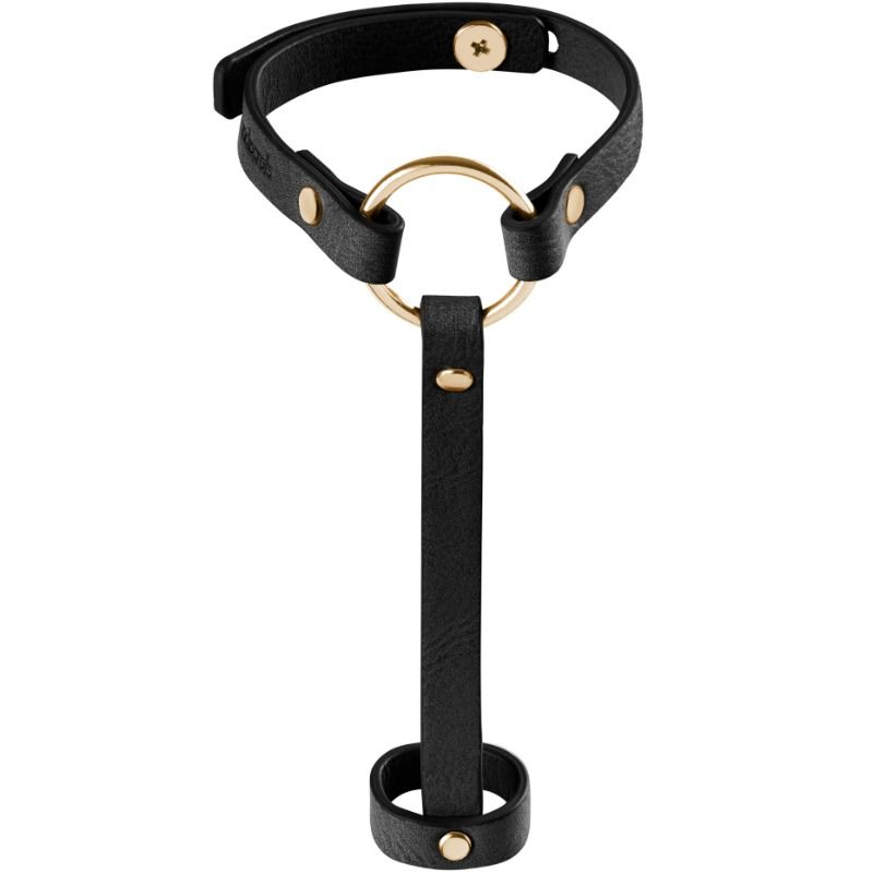Bracelet Harnais Maze Noir - Élégance Érotique et Ajustement Parfait