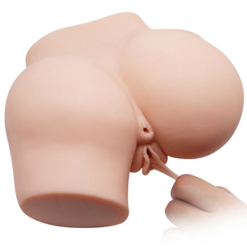 Crazy Bull - Buste Réaliste avec Vagin et Anus Vibrants pour un Plaisir Intense
