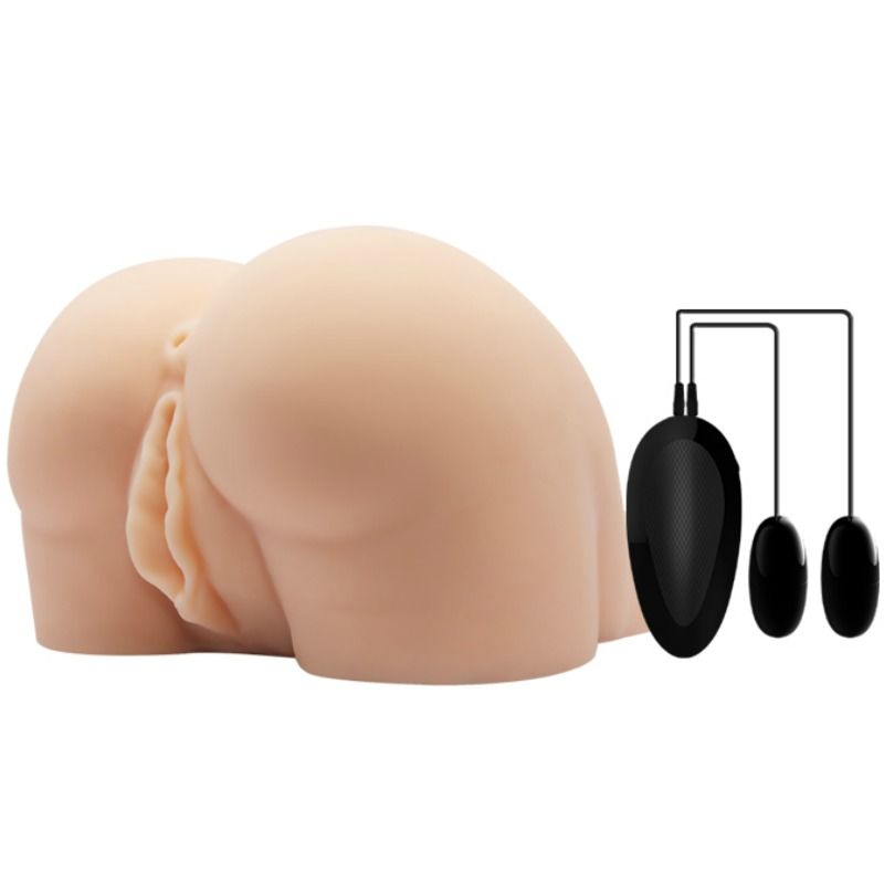 Crazy Bull - Vagin et Anus Réalistes avec Vibrations Personnalisables