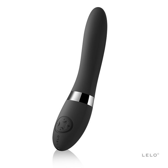 LELO Elise 2 - Vibromasseur Noir Luxe pour Plaisir Intense