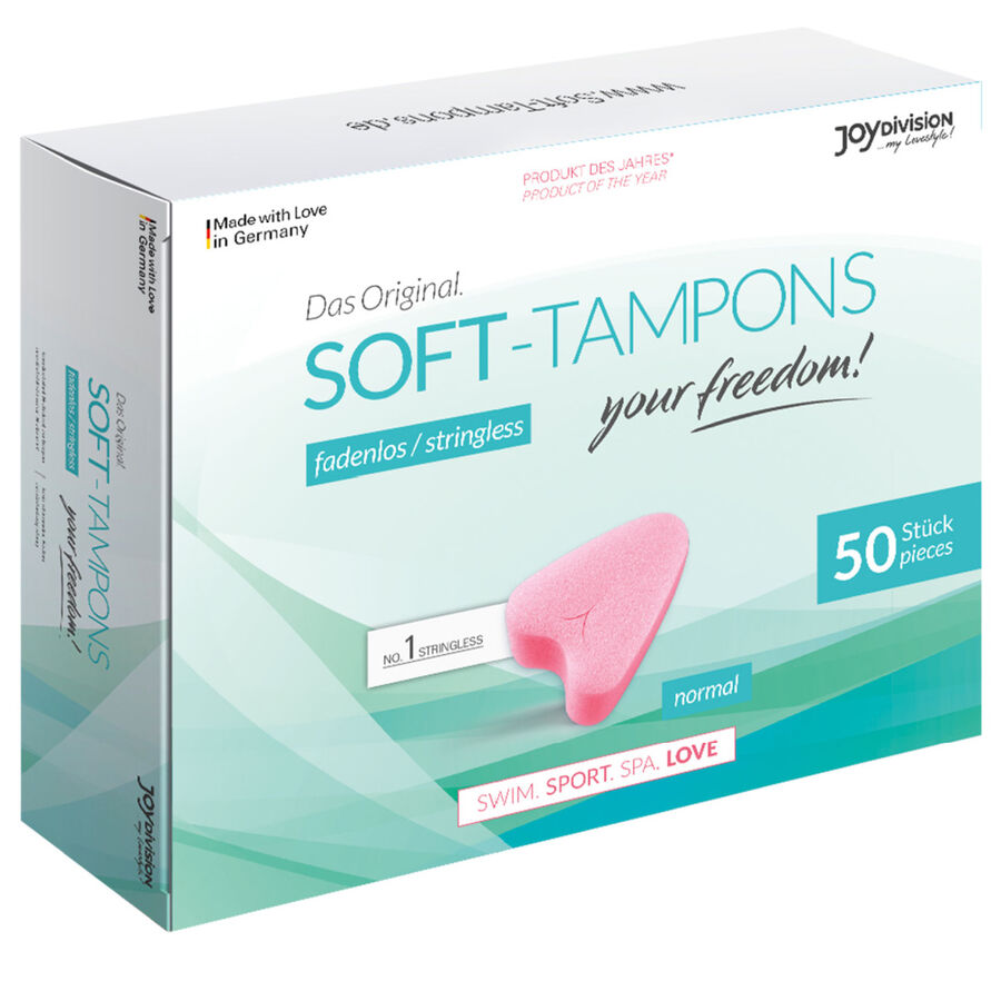 Tampons Soft Original JOYDIVISION - Confort et Sécurité pour Tous les Moments